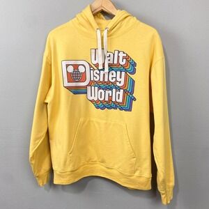 Disney Yellow Hoodie with Walt Disney World Logo